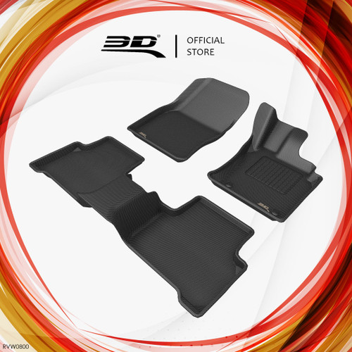 3D MAXpider KAGU Floor Liner for VOLKSWAGEN Tiguan (5N)