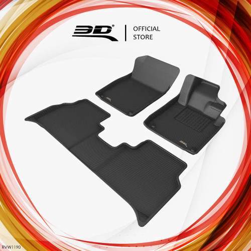 3D MAXpider KAGU Floor Liner for VOLKSWAGEN ID.4 Electric (E21)