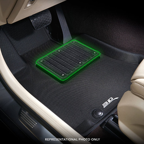 3D MAXPIDER FRICTION EX-PLUS HEEL PAD (Design to Fit 3D MAXpider Floor Mat ONLY)