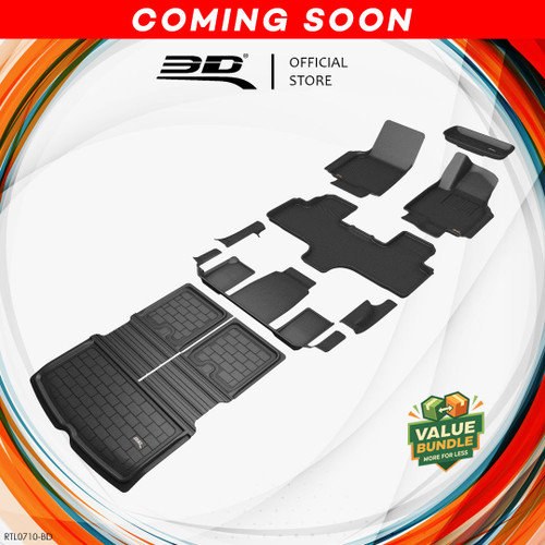 3D MAXpider KAGU Floor Liner for TESLA MODEL YL Bundle