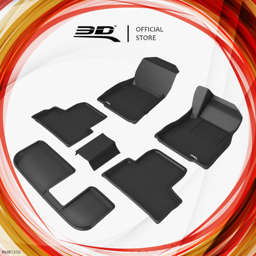 3D MAXpider KAGU Floor Liner for MERCEDES-BENZ GLB 7 Seats (X247)