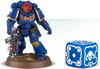 Warhammer 40k Adeptus Astartes Dice Set (OOP)