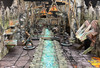 Fantasy Dungeon Terrain Ravenskeep Sewers - Battle Systems Terrain Immersive Scenery for D&D DND Maladum Pathfinder RPGs Full Color Heavy Duty Cardstock Printed Both Sides