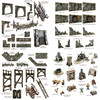 Fantasy Dungeon Terrain KS Edition - Battle Systems Terrain Immersive Scenery for D&D DND Maladum Pathfinder RPGs Full Color Heavy Duty Cardstock Printed Both Sides