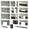 Battle Systems Urban Apocalypse Terrain Art Deco High-Rise - 28-35mm RPG / Wargames 40k Crisis Protocol Modern Zombies Card Scenery