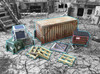 Battle Systems Urban Apocalypse Terrain Shipping Container - 28-35mm RPG / Wargames / 40k Necromunda Card Scenery