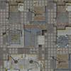 Battle Systems Terrain Frontier Game Mat 2x2 - Neoprene Playmat for 40k, Necromunda, Fallout, Marvel: Crisis Protocol