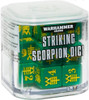 Warhammer 40k Eldar Striking Scorpion Dice (OOP)