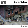 Green Stuff World Textured Rolling Pin - Dutch Bricks 15mm