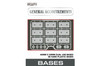 Wargames Atlantic General Accoutrements: 40mm x 20mm Dual Use Bases