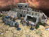 Battle Systems Sci-fi Terrain Outlands Delta Garrison - 28-35mm RPG / Wargames / 40k Necromunda Card Scenery