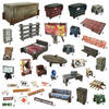 Battle Systems Urban Apocalypse Terrain Shanty Town Core Set - 28-35mm RPG / Wargames 40k Necromunda Fallout Zombies Card Scenery