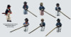 Napoleonic British Flat Boat Plus Sailors Rowing & Midshipman - Available to Order