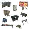 Battle Systems Urban Apocalypse Terrain Street Accessories II - 28-35mm RPG / Wargames 40k Crisis Protocol Modern Zombies Card Scenery