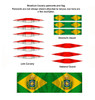 War of the Triple Alliance (1864-70) Brazilian Line Cavalry Command Galloping - Available to Order