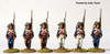 Napoleonic Confederation of the Rhine (4th Regt.) Saxe-Gotha Musketeers in Bicorne Marching 1810-11 - Available to Order