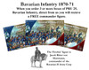 Franco-Prussian War Bavarian Infantry 1870-71 - Available to Order