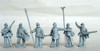 ACW Union Infantry Command in Sack Coats Standing - Available to Order