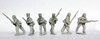 ACW Early Confederate Infantry in 'Sicilian Caps' & 1839 Pattern Caps Advancing - Available to Order
