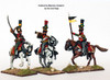 Napoleonic Austrian Uhlan Command Galloping - Available to Order