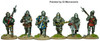 Agincourt Dismounted Men at Arms Advancing w/ Polearms - Available to Order