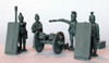 AWI British Royal Artillery in Saratoga Dress Firing 3pdr 'Butterfly' - Available to Order