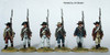 AWI American Militia in Single Breasted Coats Advancing, Shouldered Arms - Available to Order