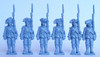 AWI French Chasseurs Standing, Shouldered Arms, 1776 Coats - Available to Order