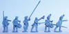 AWI French Infantry Command Advancing in 1779 Coats - Available to Order