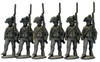 AWI Hesse-Cassel Musketeers Advancing, Shouldered Arms - Available to Order