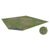 Battle Systems Grassy Fields Gaming Mat 3x3 - Grid - Neoprene Playmat for Warhammer, D&D, Frostgrave and More!