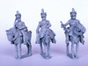 Napoleonic British Light Dragoon Command on Standing Horses - Available to Order