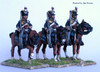 Napoleonic British Light Dragoons on Standing Horses, Swords Shouldered - Available to Order