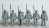 ACW Union Infantry in Sack Coats, Back Packs & Forage Caps Advancing, Shoulder-Arms - Available to Order