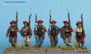Carlist War Carlists Non-Uniformed Volunteers Wearing Basque Bonnet, Marching - Available to Order