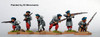 Carlist War Carlists Infantry Skirmishing, in Greatcoats - Available to Order