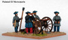 Carlist War Carlists Artillery Crew in Frock Coats w/ French 6pdr - Available to Order