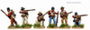 British Cape Wars Infantry in Coatees & Various Headgear Skirmishing - Available to Order