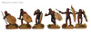 Cape Warriors Xhosa Advancing / Attacking w/ Spears - Available to Order