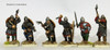 Crusades Crusaders Mailed Sword & Axemen, Advancing / Attacking - Available to Order