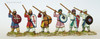 Crusades Crusaders Armenian Unarmoured Militia Spearmen Defending - Available to Order