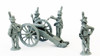Napoleonic Danish-Norwegian Army Foot Artillery Firing Howitzer in Round Hats 1803-8 - Available to Order