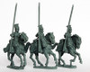 Napoleonic Duchy of Warsaw Uhlans, Lances Upright, Covered Czapka, Horses w/ Swallowtail Saddlecloths - Available to Order