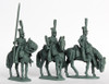 Napoleonic Duchy of Warsaw Uhlan Command, Standing Horses, Sheepskin Shabraques, Uncovered Czapka - Available to Order
