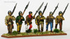 European Armies Helmeted Halberdiers / Pikemen Advancing, Weapon Held at 45 Degrees - Available to Order