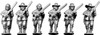 English Civil War Musketeers Advancing - Available to Order