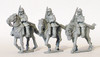 English Civil War Horse, Drawn Swords, Helmeted - Available to Order