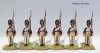 Napoleonic 1806 Prussian Army Grenadiers Standing to Attention (Brandenburg Cuffs) - Available to Order