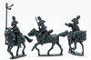 Napoleonic 1806 Prussian Army Dragoon Command Galloping (Rounded Saddlecloths) - Available to Order