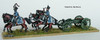Napoleonic French Line 4 Horse Limber Team w/ 6pdr, Advancing Rapidly - Available to Order